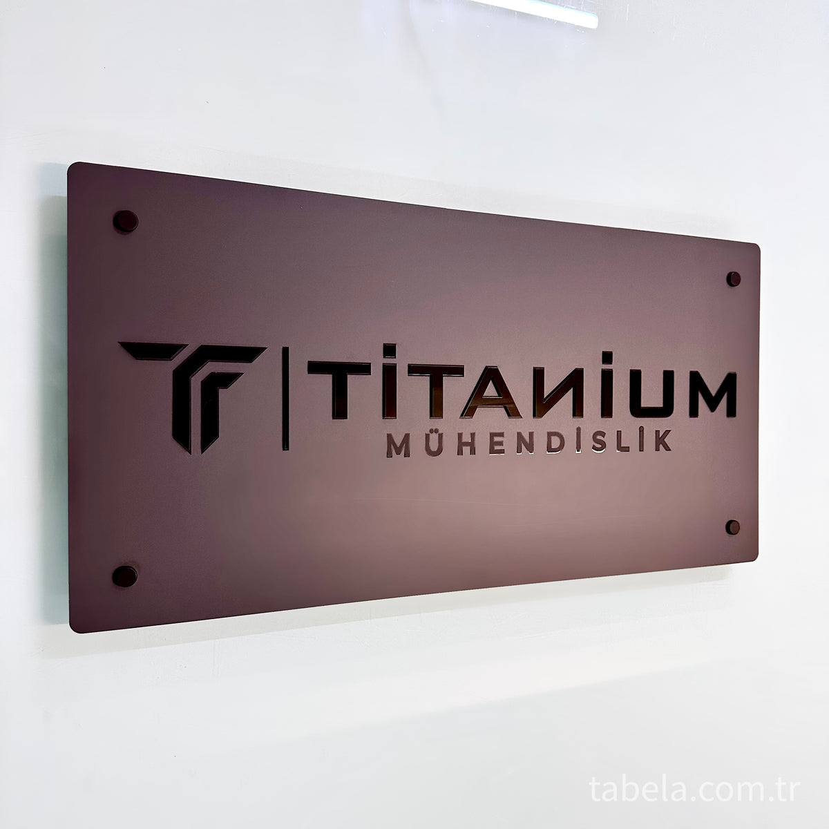 Işıklı Kabartma Tabela