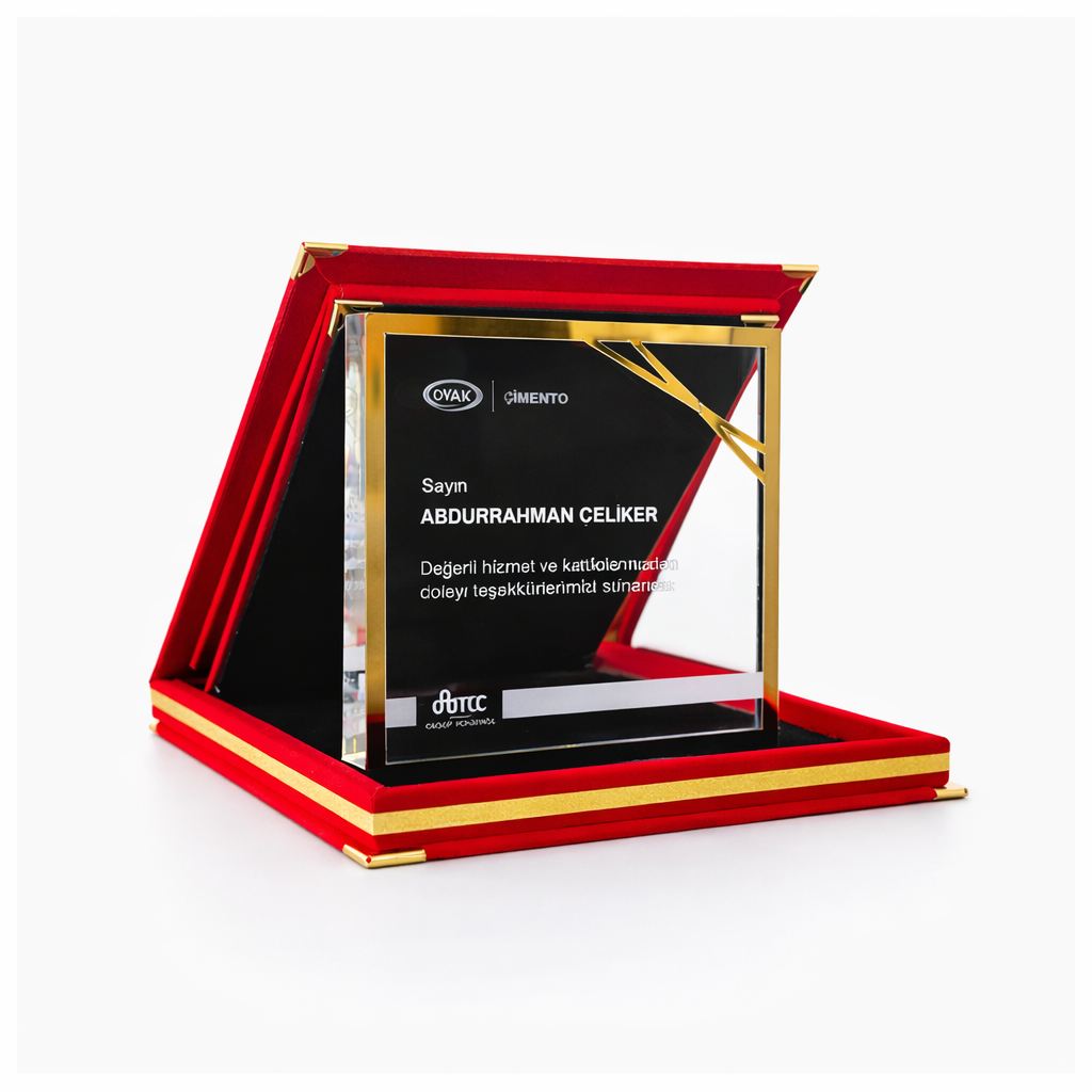 Kutulu Akrilik Plaket