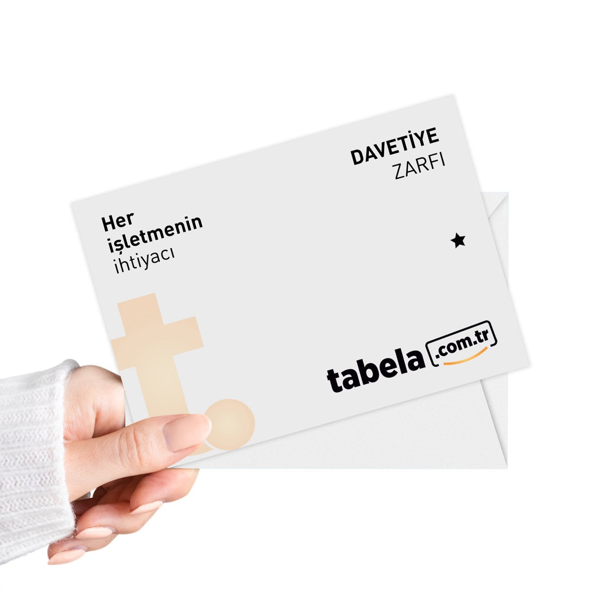 Baskılı Davetiye Zarfı