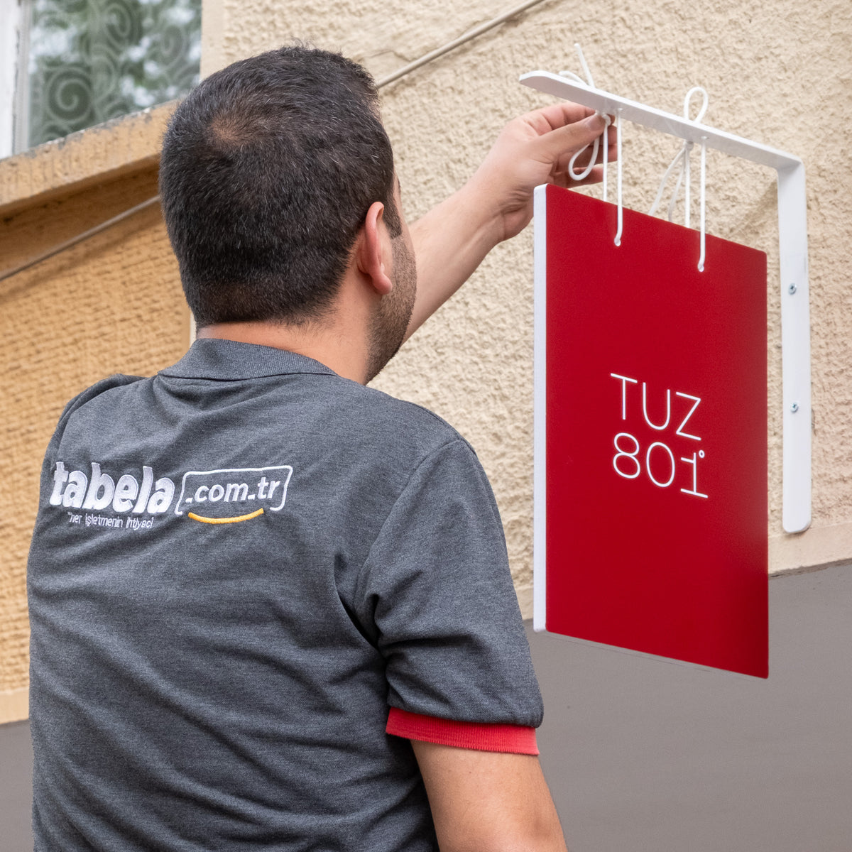 Sarkıt tabela (ipli)