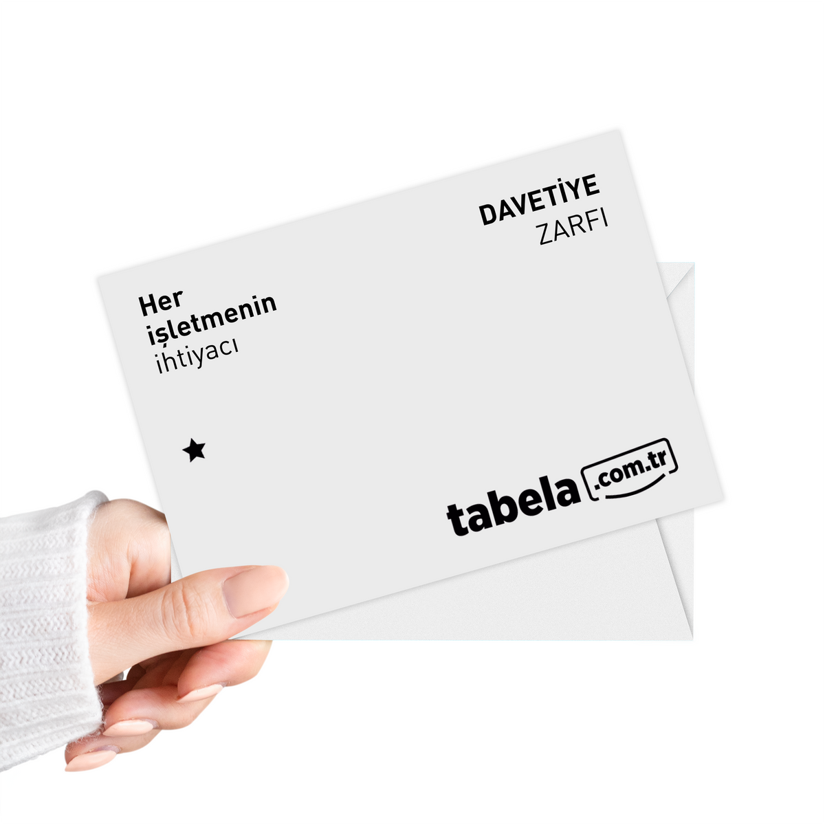 Baskılı Davetiye Zarfı
