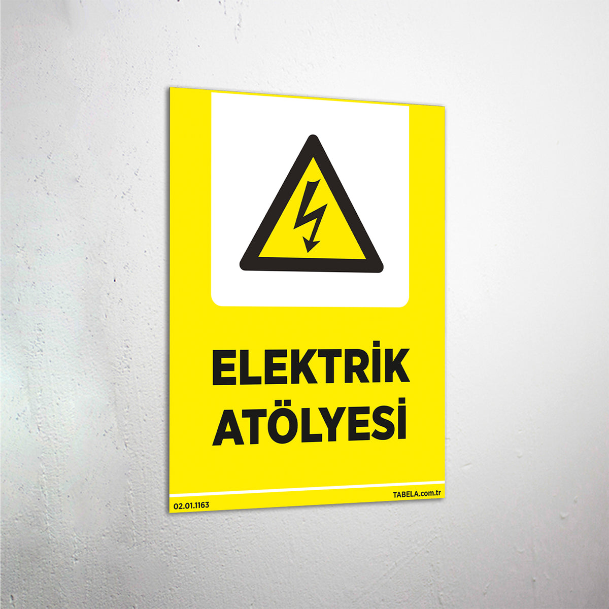 Elektrik Atölyesi Levhası