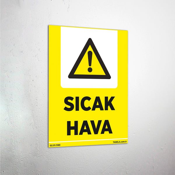 Sıcak Hava Levhası