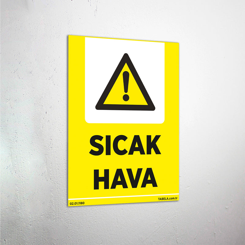 Sıcak Hava Levhası