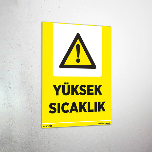 Yüksek Sıcaklık Levhası