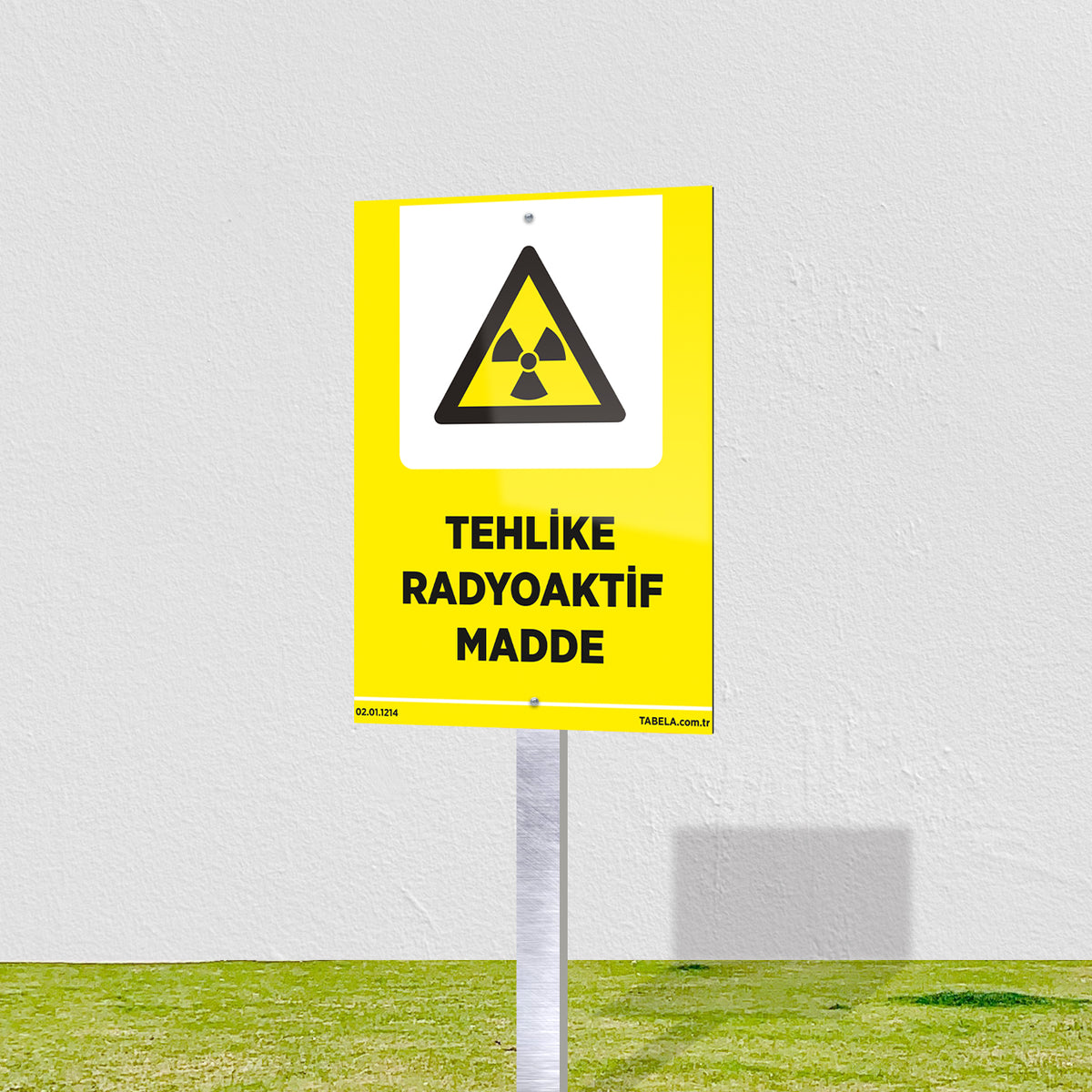 Tehlike Radyoaktif Madde Levhası