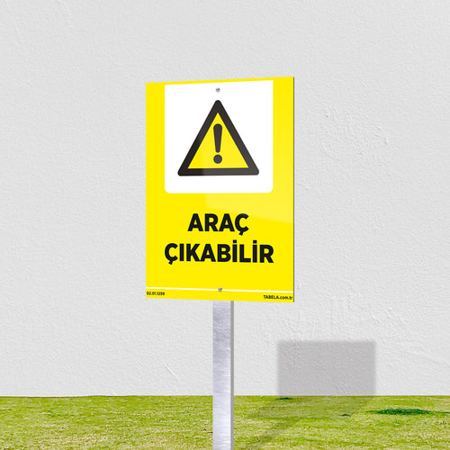 Araç Çıkabilir Levhası