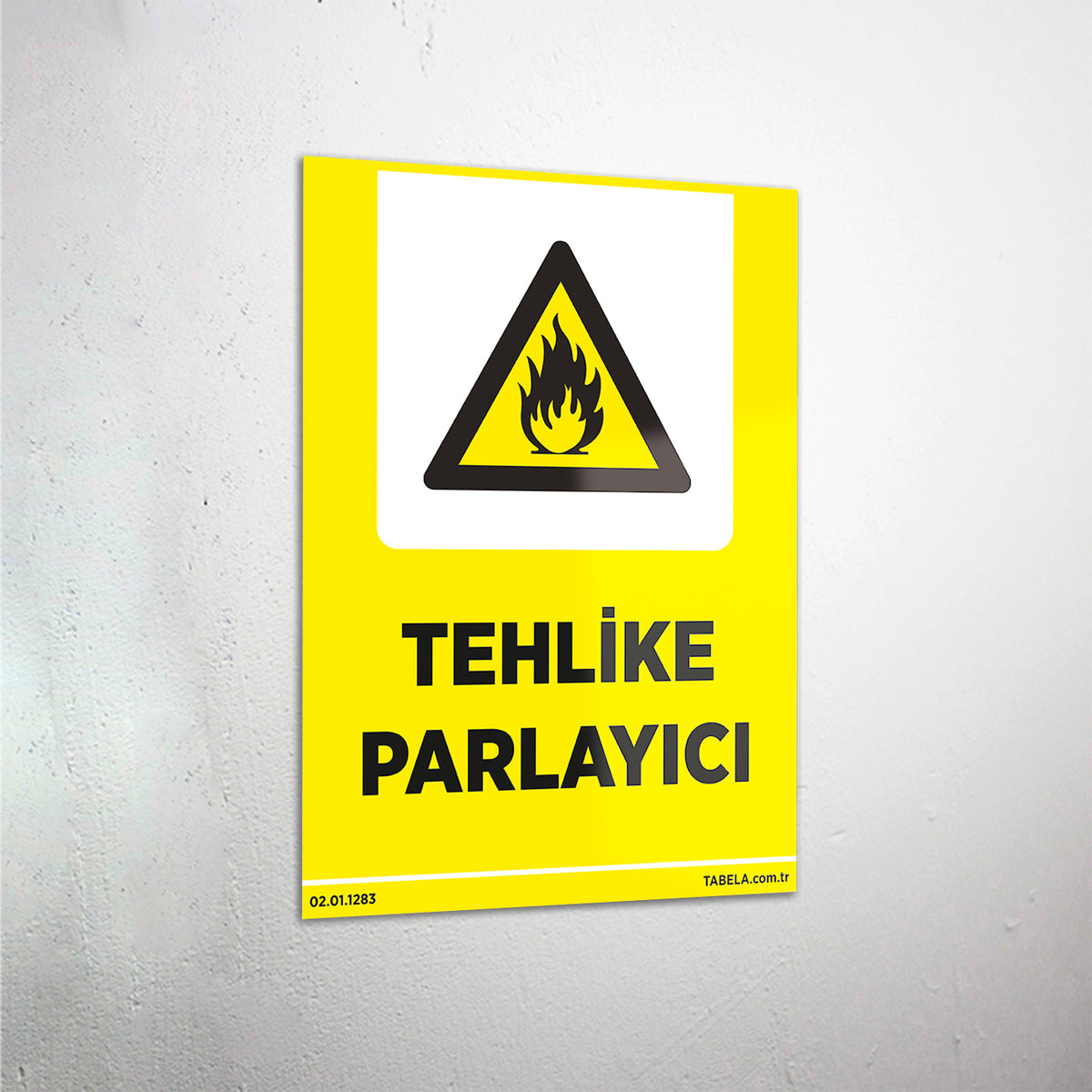 Tehlike Parlayıcı Levhası