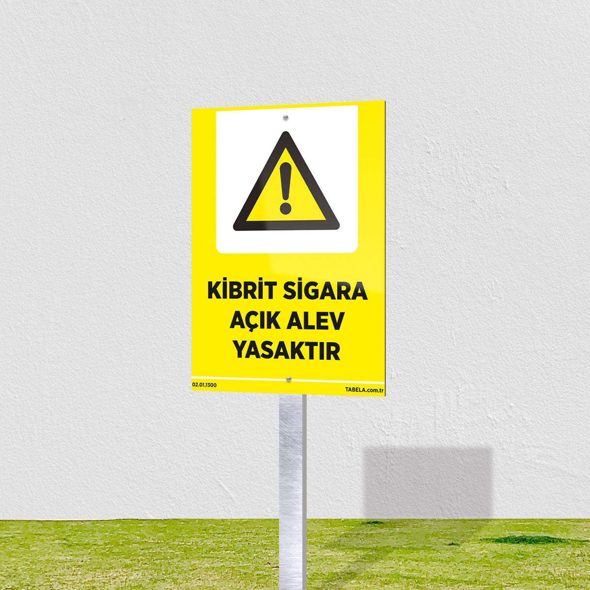 Kibrit Sigara Açık Alev Yasaktır Levhası