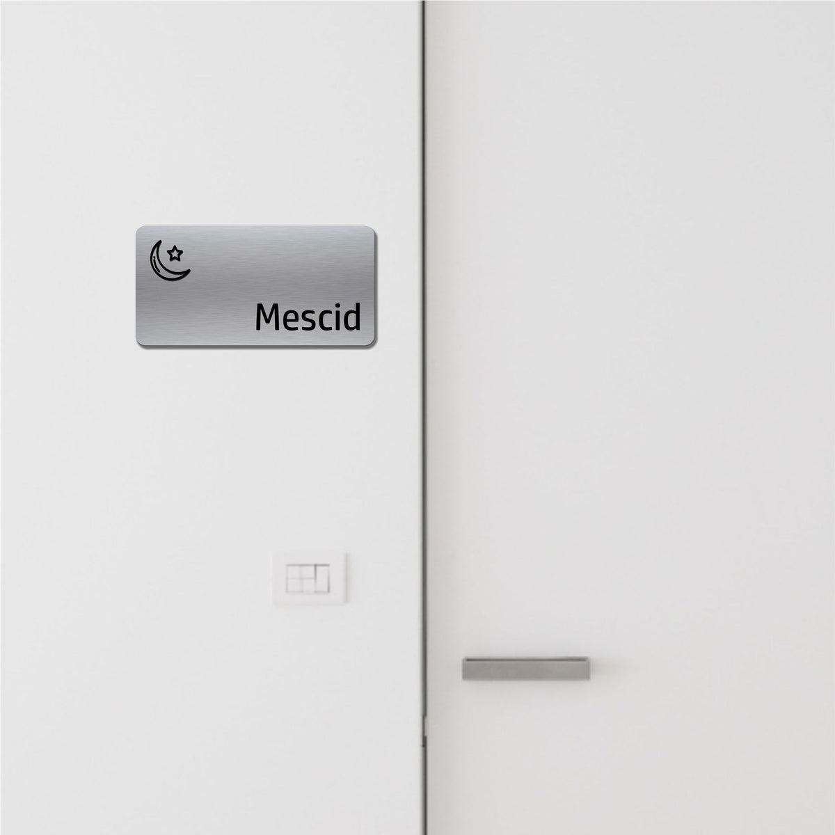 Mescid Levhası - Mescid Kapı Tabelası