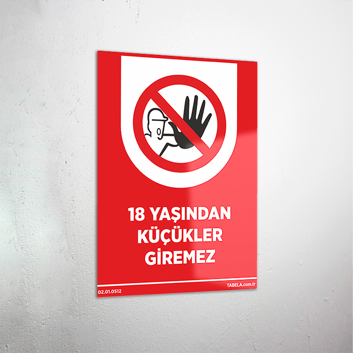 18 yaşından küçükler giremez