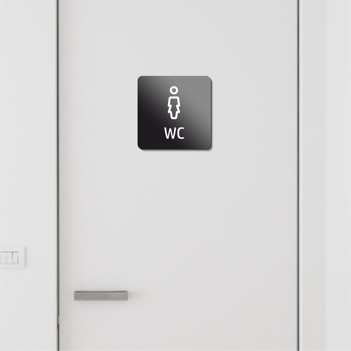 Kadın WC Levhası