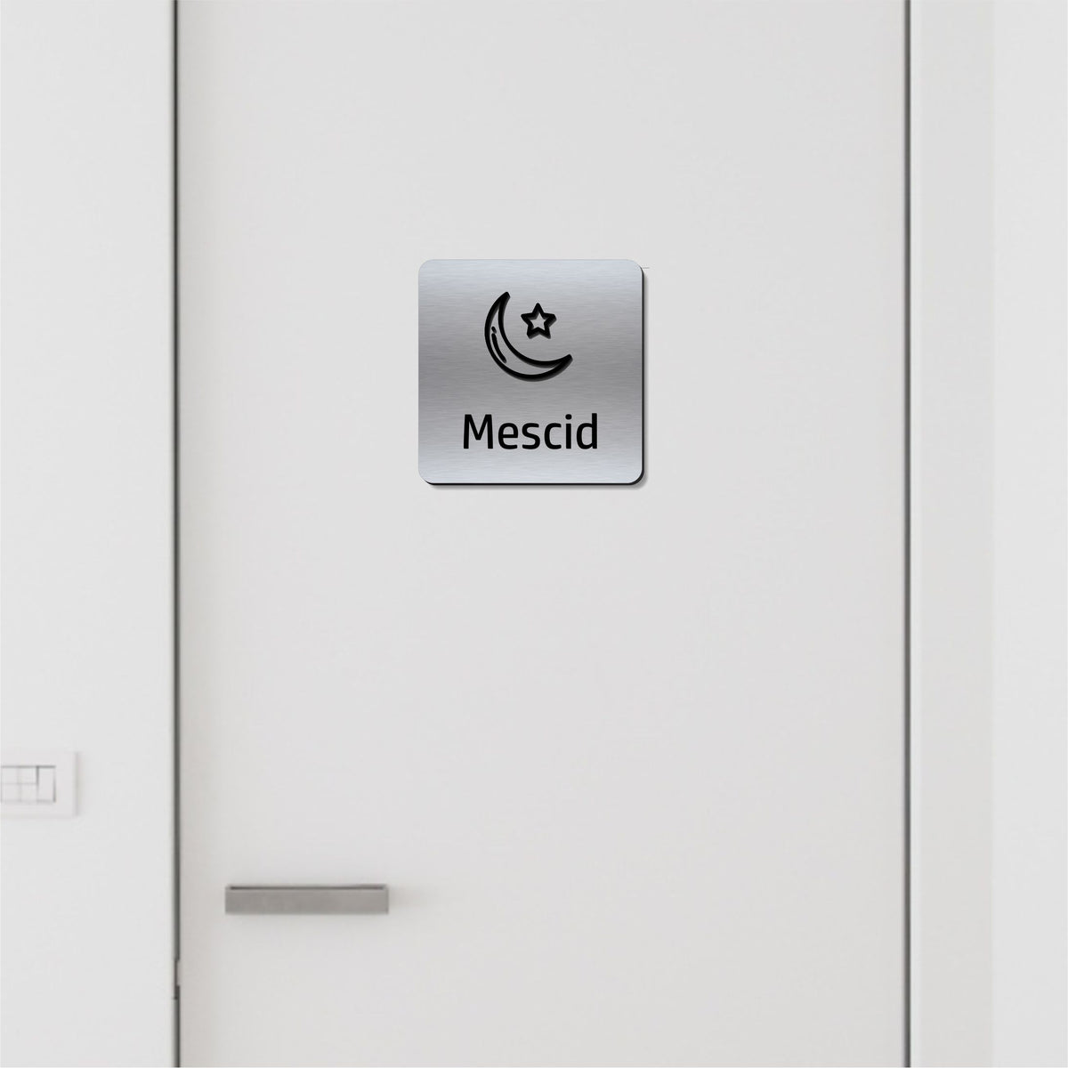 Mescid Levhası - Mescid Kapı Tabelası