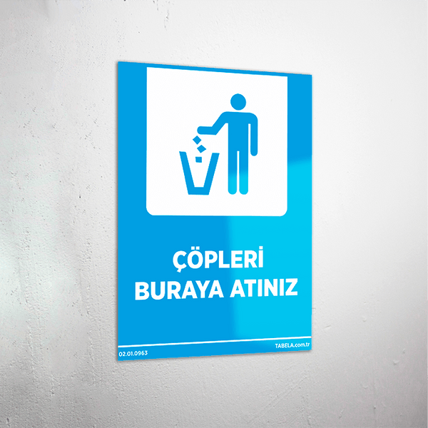 personel uyarı levhası