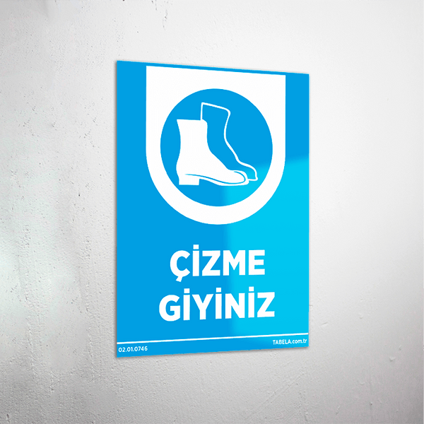 uyarı levhası