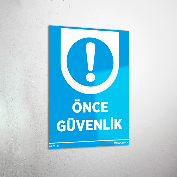 önlem levhaları