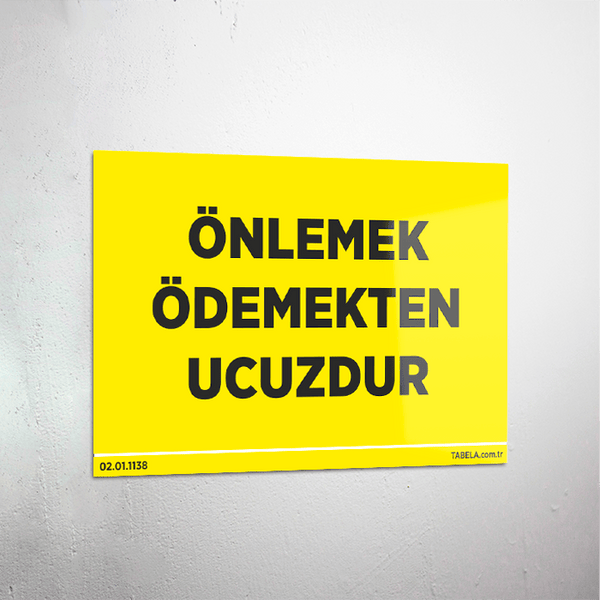 önlem levhaları