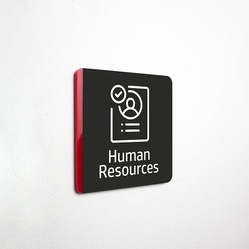 Human Resources Sign - İngilizce İnsan Kaynakları İsimliği