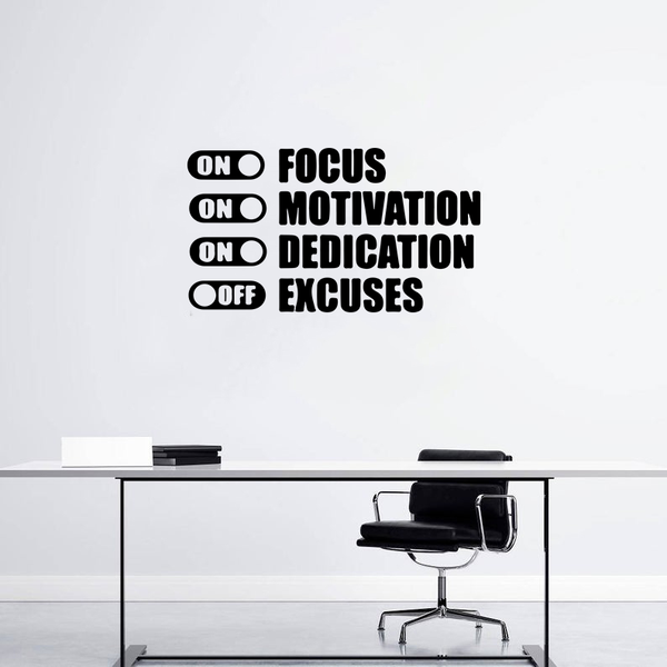 Focus Motivation sticker çeşitleri