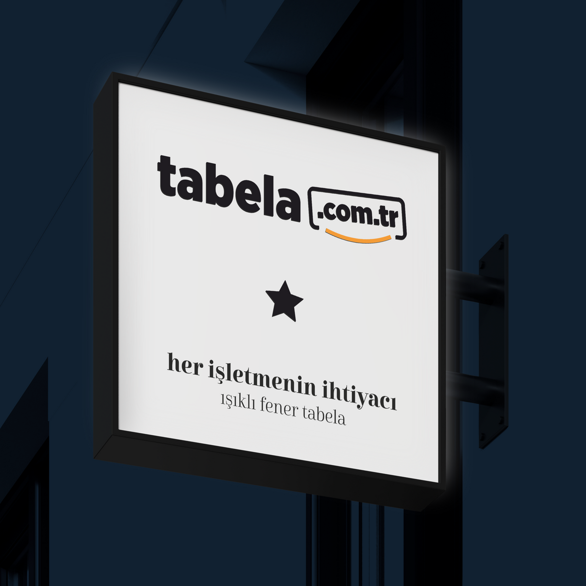 Askılı - Çift Yönlü Tabela