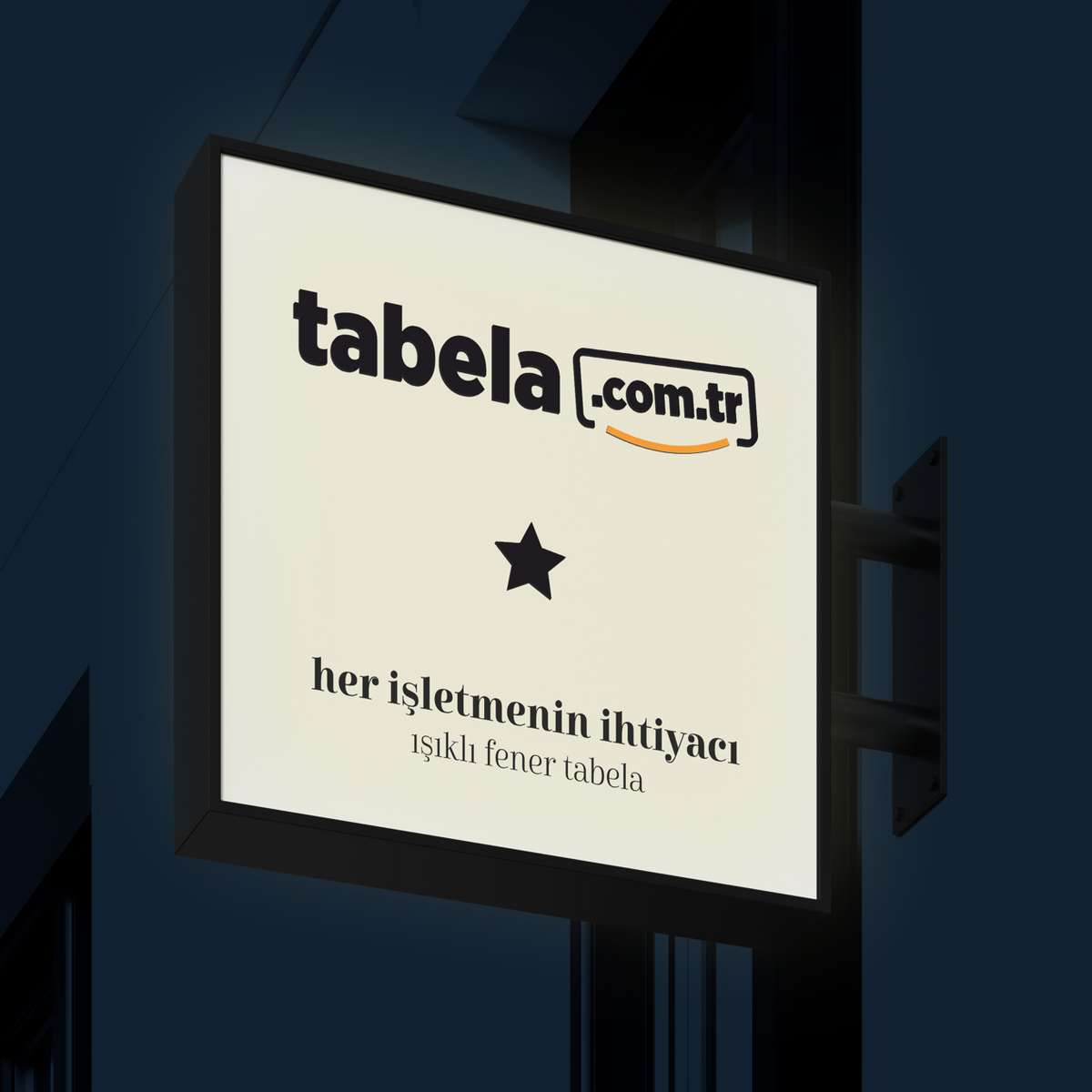 Askılı - Çift Yönlü Tabela