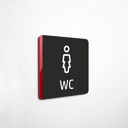 Woman Wc Sign - İngilizce Kadın Wc İsimliği