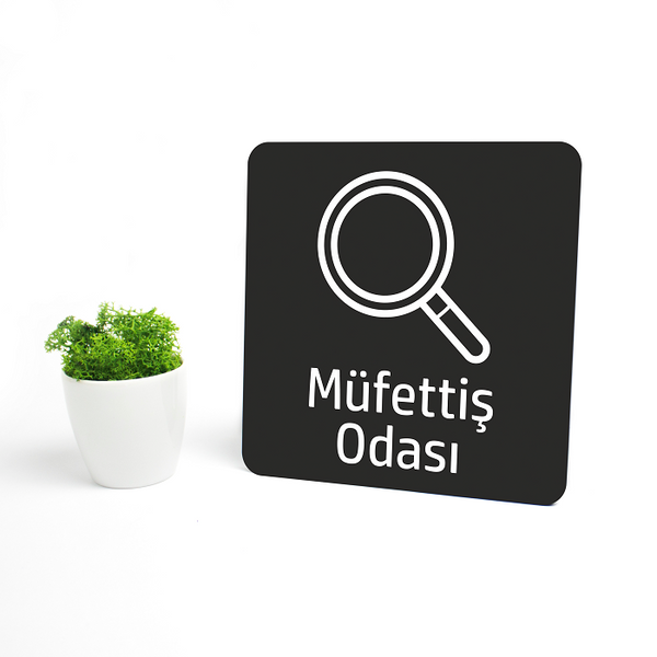 Müfettiş Odası levha modelleri