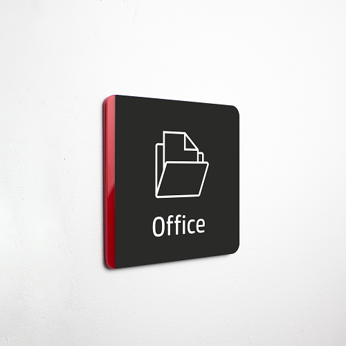 Office Sign - İngilizce Ofis İsimliği