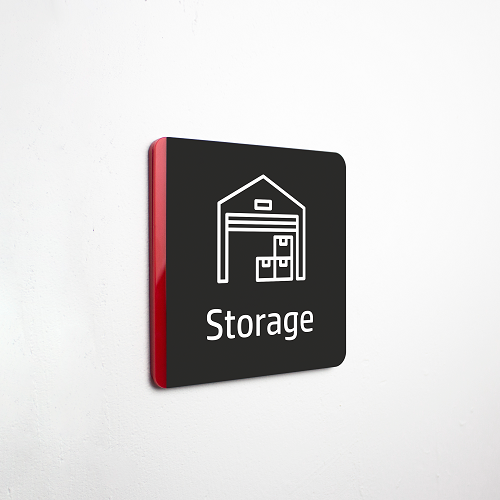 Storage -signage