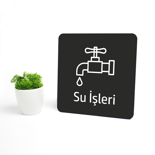 Su İşleri levha modelleri