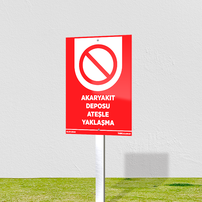 Akaryakıt deposu levhası