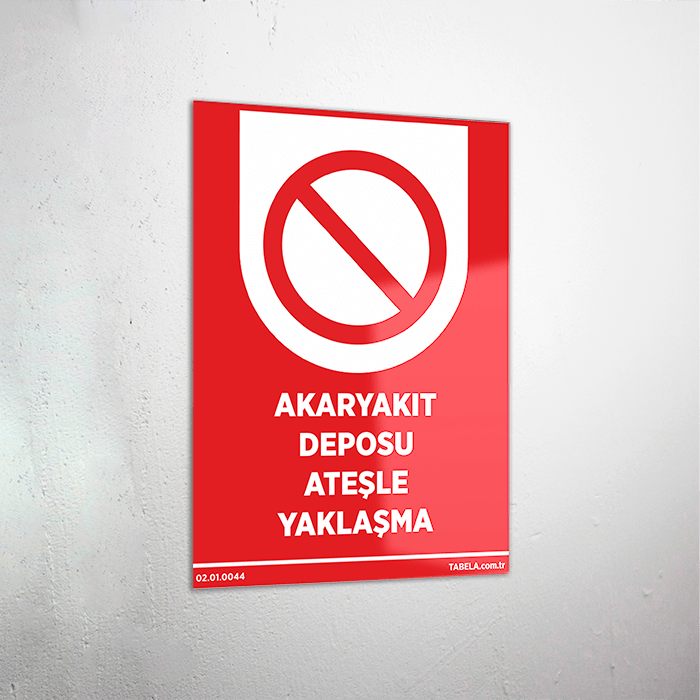 Akaryakıt deposu levhası