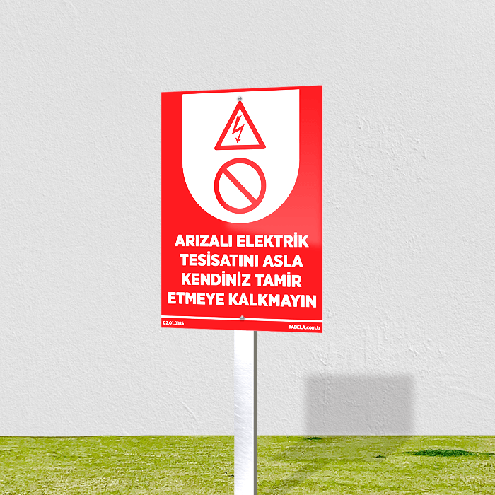 tamir yetkinlik levhası