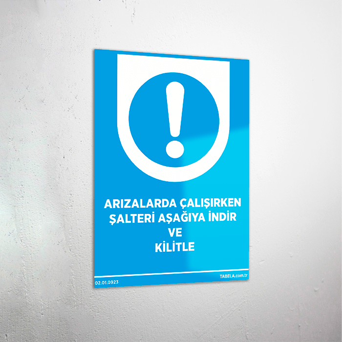 önlem levhaları