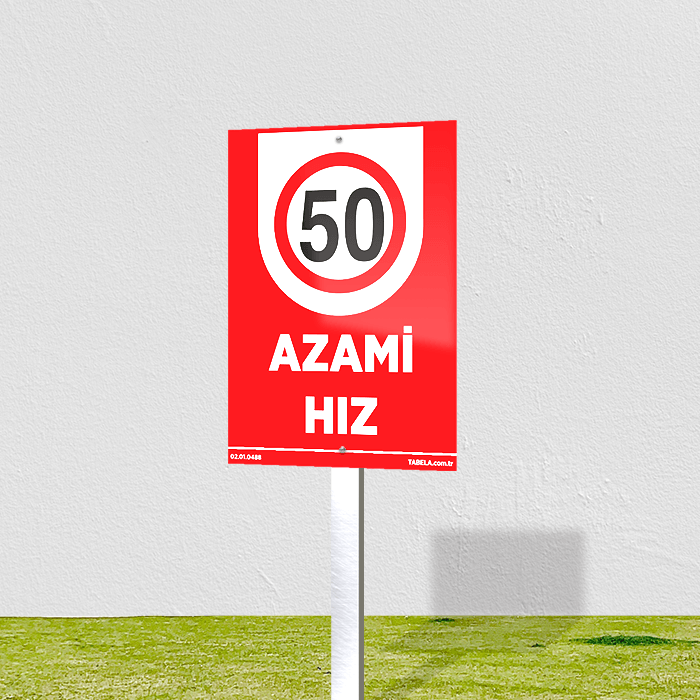 azami hız 50