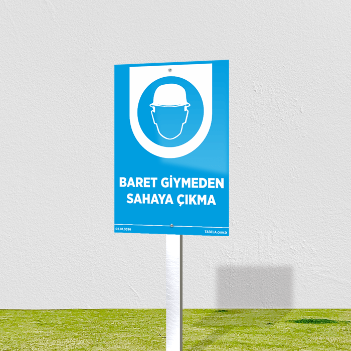 uyarı levhası