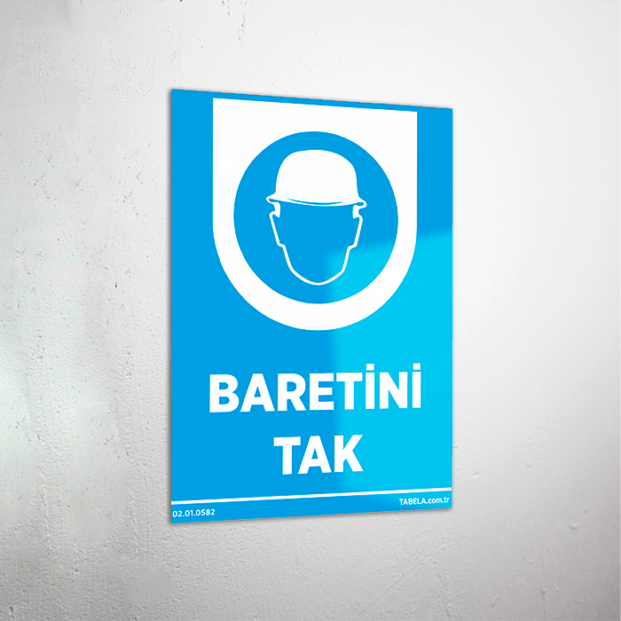Baretini Tak Levhası