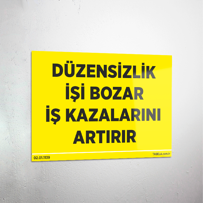 fabrika düzen levhaları