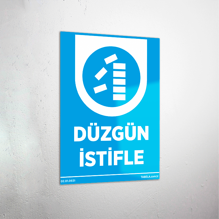 uyarı levhası