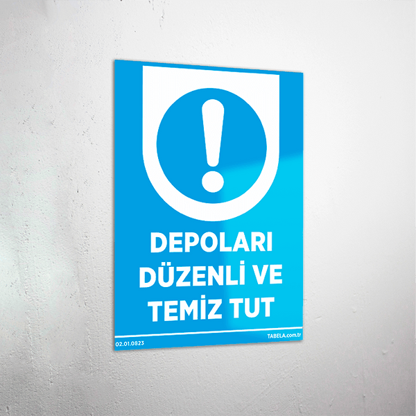 uyarı levhası