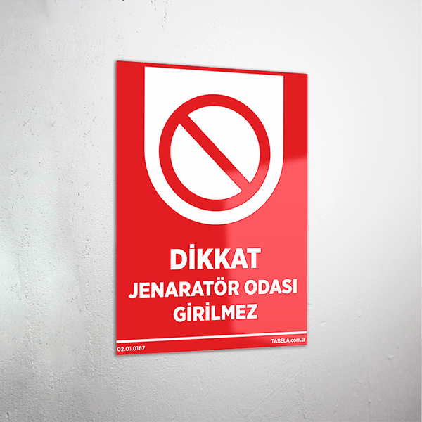 dikkat girilmez