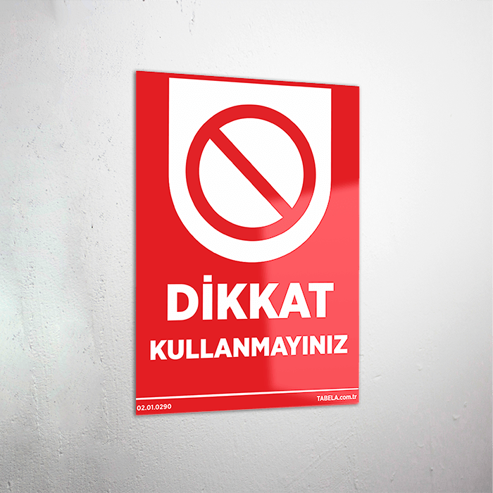 dikkat levhaları