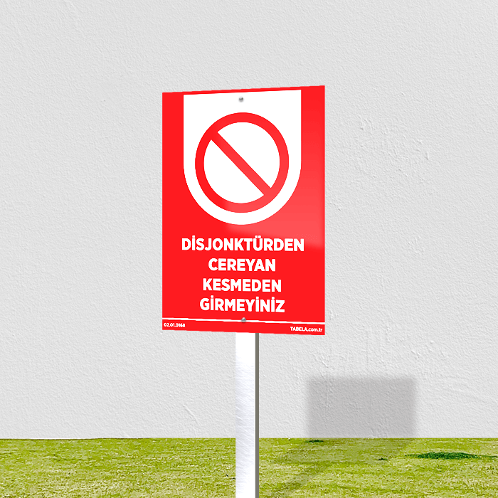 disjonktür levhası