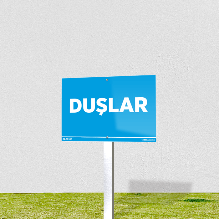 uyarı levhası