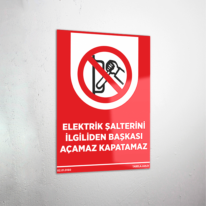 fabrika uyarı levhaları