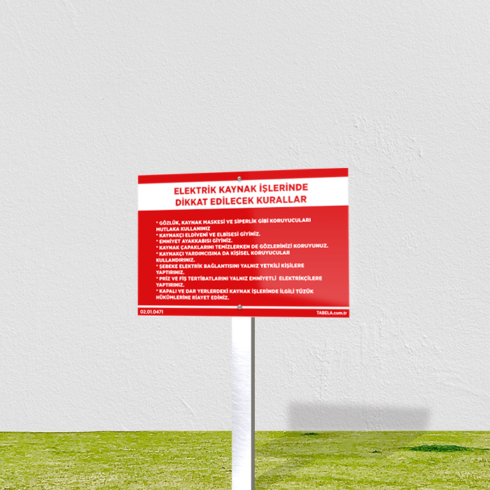zorunlu kaynak levhaları