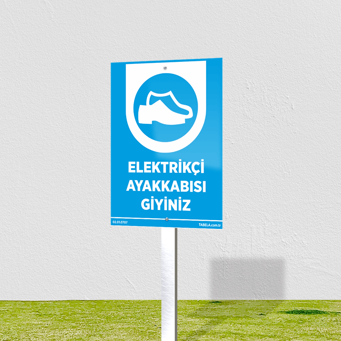 uyarı levhası