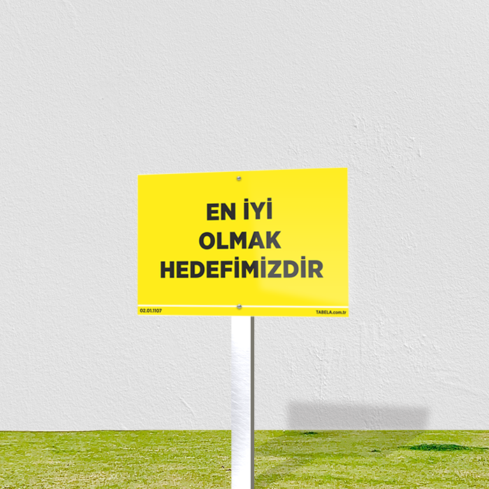 iş yeri levhaları