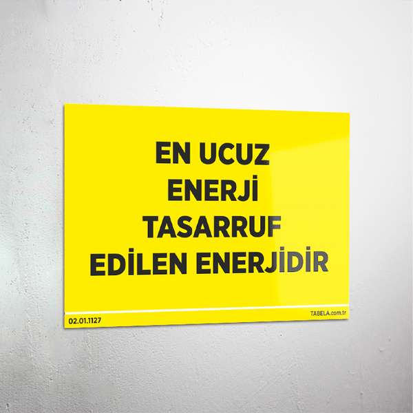 uyarı levhası
