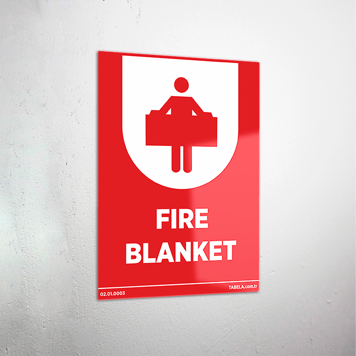 Fire Blanket Levhası